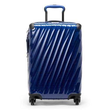 Imagem de TUMI - Bagagem de 4 rodas 19 Degree Lite - Leve e altamente durável, contorno moderno, mala rígida masculina e feminina, Cobalto, International Carry-On, Mala de mão internacional