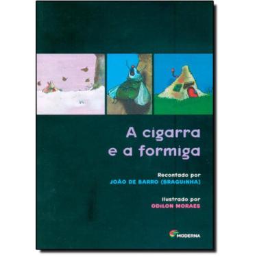 Imagem de Livro - A cigarra e a formiga
