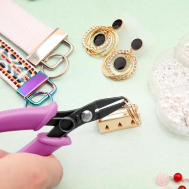 Imagem de Alicate de abertura de anel dividido divisor de anel de 14 cm para fabricação de joias e ferramentas de pesca