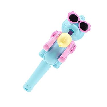 Imagem de Generic Brinquedo de Lollipop Titular, Bordas Arredondadas Preservadas Robôs de Pirulito Engraçado para Uso Diário (Dinossauro azul)
