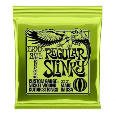 Imagem de Encordoamento 010"-046" P-guitarra Regular Slink Niquel Ernie Ball P02221