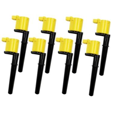 Imagem de N51WSTAR Pacote de bobina de ignição de desempenho DG512 UF191 conjunto de 8 compatível com Ford Mustang GT Lincoln AVIATOR CONTINENTAL BLACKWOOD MARK VIII AVANTI MARAUDER ESPERANTE 4.6 4.6T 5.4 5.4T