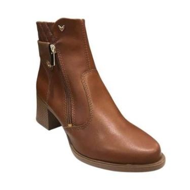 Imagem de Bota Fem Mississipi Cano Baixo Salto Bloco ME491-0003 Tamanho:39;Cor:-Feminino