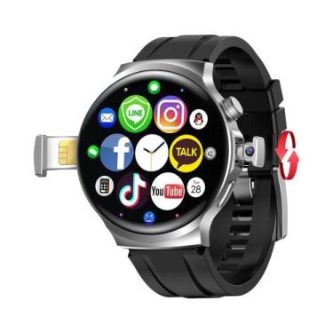 Imagem de Relógio Inteligente 4G X16 Com Tela AMOLED, Bateria De 1380mAh, GPS, W