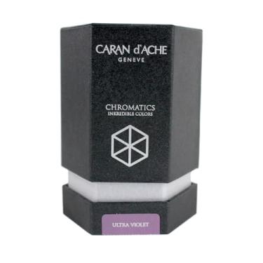 Imagem de Caran D'Ache Chromatics Tinta Para Caneta Tinteiro, Roxo (Ultraviolet), 50 ml
