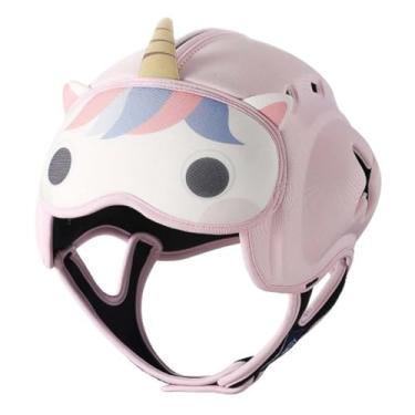 Imagem de Capacete protetor de cabeça MamboBaby, protetor de cabeça de bebê respirável para engatinhar e andar, capacete macio infantil, anticolisão, ultraleve, expansível e ajustável para idades de 10 a 24