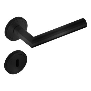 Imagem de Fechadura Interna 55cm Roseta Fosco Linie Aliança