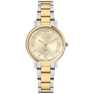 Imagem de Relógio Technos Feminino Boutique Bicolor - 2035net/1d