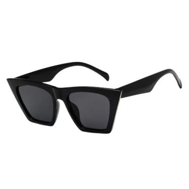 Imagem de Óculos de Sol Olho de Gato Degradê Colorido UV400 Feminino Masculino para Esportes ao Ar Livre, Corrida e Ciclismo.