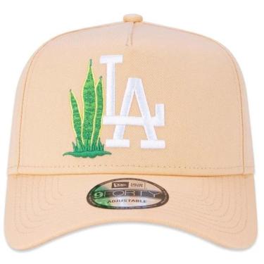 Imagem de BONÉ NEW ERA 940 LOS ANGELES DODGERS ROOTED NATURE MBV24BON045 SALMÃO-Masculino