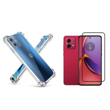 Imagem de Capa Capinha Case Motorola Moto G84 Proteção Anti Impacto + Pelicula v