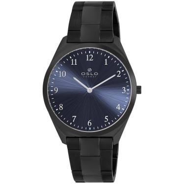 Imagem de Relógio Oslo Masculino Ref: Ompsss9T0009 D2Px Slim Black