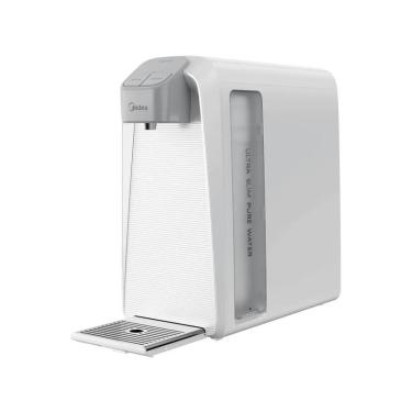 Imagem de Purificador de Água Midea de Mesa e Parede Elétrico Branco Slim Pure JDD2580TW Água Gelada e Natural