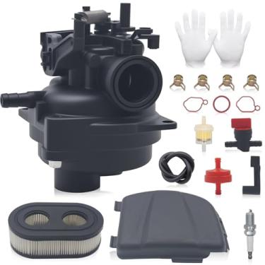 Imagem de Substituição de carburador de 2800 PSI para Craftsman B&S 104M020126F1 725 163cc lavadora de pressão com kit de tampa de filtro de ar
