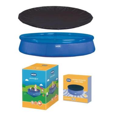 Imagem de Piscina Inflável 7800 Litros Redonda Splash Fun com Capa Mor