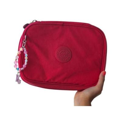 Imagem de Estojo Escolar Kika Feminina Com Divisórias 36 Elasticos - D Presentes