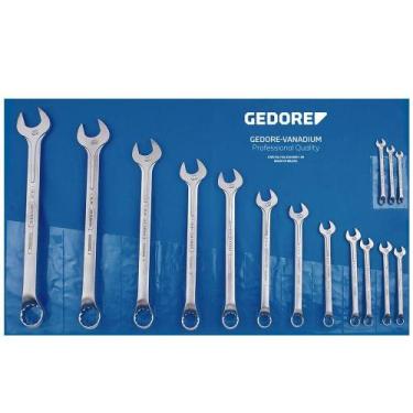 Imagem de Jogo de Chaves Combinadas 6 a 32 mm - 15 Peças - GEDORE