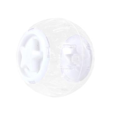Imagem de Bola de hamster transparente | Brinquedo de roda de corrida para hamster - Design de orifício de ventilação para atividades internas, diversão diária para animais de estimação pequenos e médios
