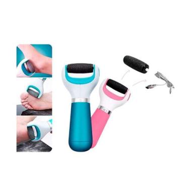 Imagem de Rolo Massageador E Esfoliador Elétrico Para Os Pés Com Lixa - Dafu, El