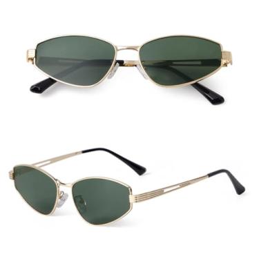 Imagem de HCHES Óculos de Sol Femininos e Masculinos de Luxo com Lentes Espelhadas Marrons UV400 (3 unidades)