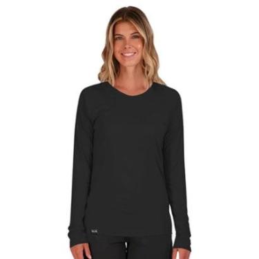 Imagem de Camiseta UV Feminina Proteção Solar Segunda Pele Básica Estilosa Várias Cores-Feminino