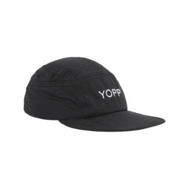 Imagem de Boné Esportivo Yopp Ultraleve e Respirável 5 Panel Preto-Unissex