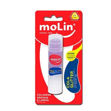 Imagem de Molin Cola em Bastão Glitter - Blister com 1 Unidade