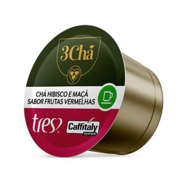 Imagem de Cápsulas Chá Hibisco Maça Frutas Vermelhas 3CHA