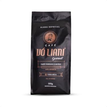 Imagem de Café Moido em Pó 100% Arábica Torrado Gourmet Torra Média, 500g - Cafe Vó Liani