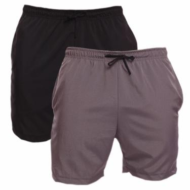 Imagem de Kit 2 Shorts Masculino Tactel Praia Verão Corrida Academia Treino-Masculino