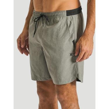 Imagem de Bermuda Elástico Hurley HYBM030058 Speed - Mescla Cinza-Masculino