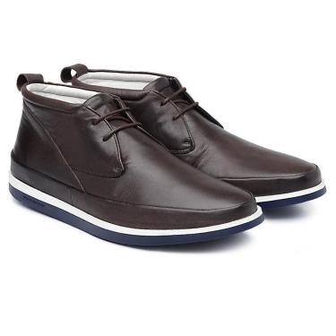 Imagem de Sapatênis Couro Jacometti Masculino Forro Couro Leve Confort-Masculino