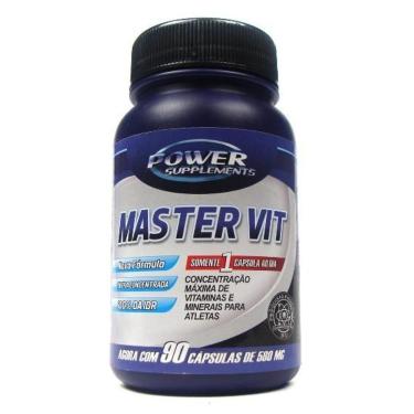 Imagem de Master Vit Polivitamínico 90 cápsulas - Power Supplements-Unissex