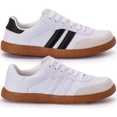 Imagem de Kit 2 tenis feminino masculino retrô confortável estiloso unissex casu