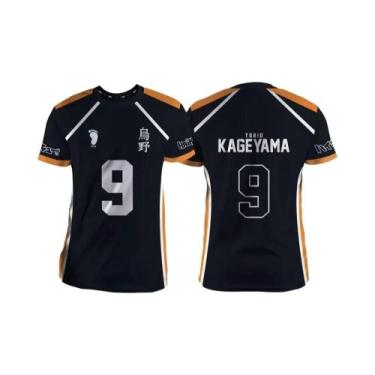 Imagem de Camiseta Unissex De Manga Curta Com Estampa De Anime Haikyuu Hinata Pa