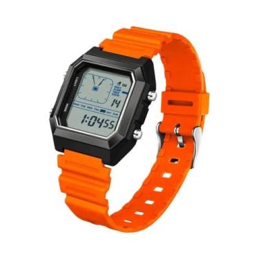 Imagem de Relógio Esportivo Digital Masculino À Prova D'Água Com Luz Noturna, Cr