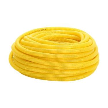 Imagem de ELETRODUTO CORRUGADO 32MMx25M (1 ) AMARELO - AMANCO