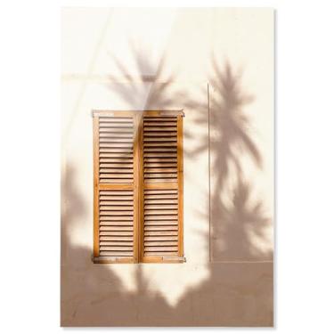 Imagem de Decoração de parede de deserto com impressão acrílica para janela sombria por Notoriart, pronta para pendurar, 50 x 76 cm