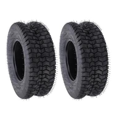 Imagem de AUNMAS Pneus para Cortador de Grama 16x6,50-8, Tubeless Heavy Duty para Tratores de Jardim, Design Autolimpante, Construção Premium, Danos Minimizados Ao Gramado