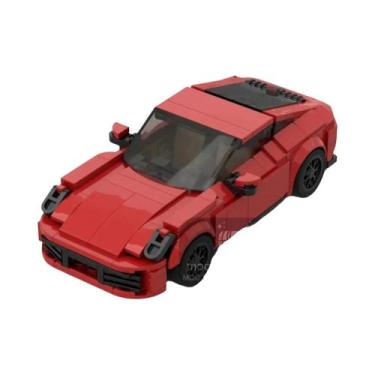 Imagem de Conjunto De Blocos De Montar De Corrida MOC Speed City Champion Racer 