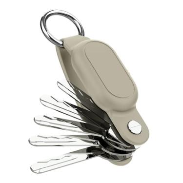 Imagem de Miimall Capa à prova de choque compatível com Samsung Tag 2, porta-chaveiros, impermeável, antiperda, fina, adequada para a pele, capa para Smart Tag2, com organizador de chaves para bagagem, animais