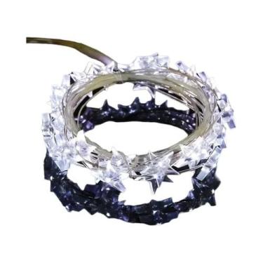 Imagem de Luzes De Fada Estrela Mini LED De 6M Para Quarto, Jardim, Cortina, Ilu