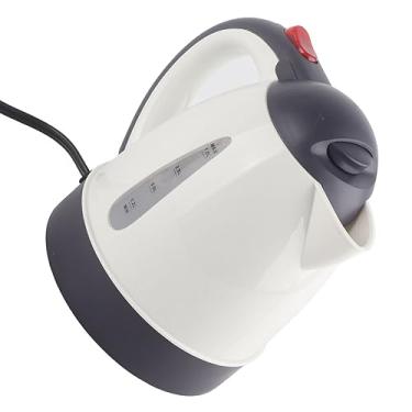 Imagem de GLOGLOW Aquecedor de água Portátil para Carro Com Caldeira Elétrica, Chaleira de Viagem de Aço Inoxidável de 1000ml para chá e café, 24V, Preto e Branco, Talheres de Aquecimento Rápido