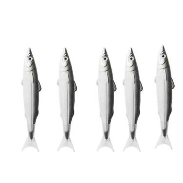 Imagem de Caneta Esferográfica em Formato de Peixe  Fofa e Estilosa Tinta Preta 