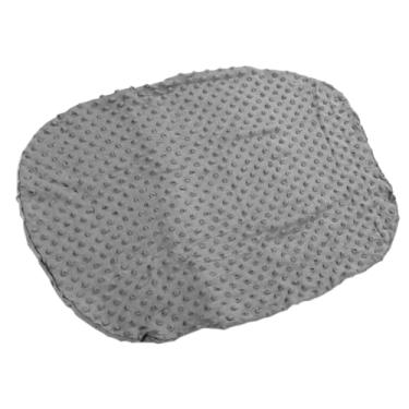 Imagem de Dioche Lençol de Berço de bebê Macio, Veludo, Berço, Colchão, Capa Ajustada, Berço para Meninos e Meninas, Decoração de Berçário (Cinza)