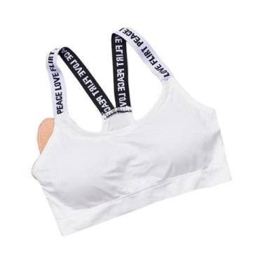 Imagem de Camisola Sem Alças Para Mulheres Com Almofada Para O Peito E Alça Em F