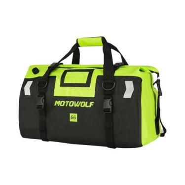 Imagem de Bolsa Traseira Impermeável Para Motocicleta 20L-100L, Mochila De Viage