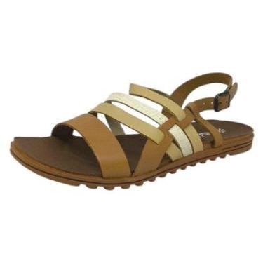 Imagem de Sandalia Feminina Ajustavel Estilo Conforto Casual New Face-Feminino
