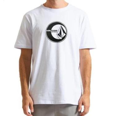Imagem de Camiseta Volcom Simply Stoned Branca-Masculino