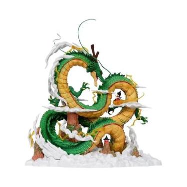 Imagem de Figura De Anime Dragon Ball Z Son Goku E Shenron De 22cm, Estátua De P